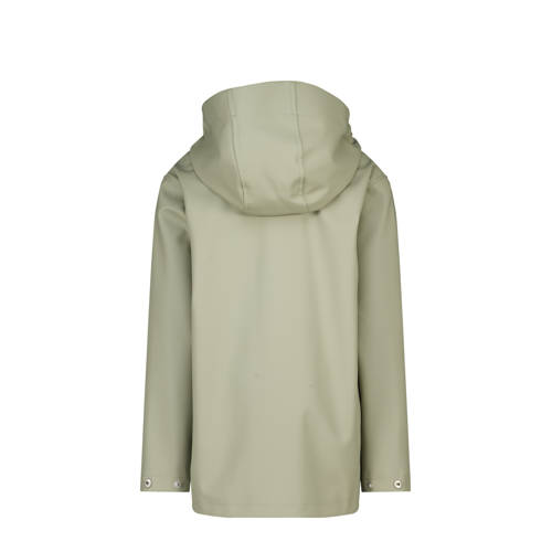 America Today regenjas groen Meisjes Polyester Capuchon Effen