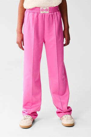 wide leg casual broek roze