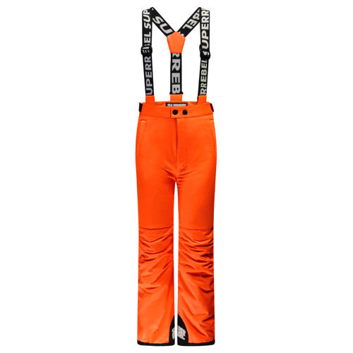 SuperRebel ski-broek SPEED oranje Skibroek Jongens Polyester Effen - maat 176 afbeelding