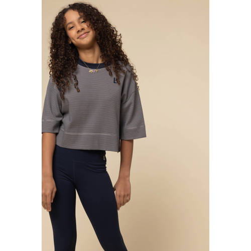 LOOXS 10sixteen T-shirt blauw Meisjes Katoen Ronde hals Streep - maat 176 afbeelding