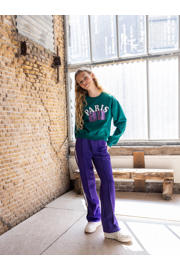thumbnail: LOOXS 10sixteen sweater groen met glitter