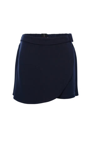 skort blauw