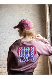 thumbnail: LOOXS 10sixteen sweater met backprint oudroze
