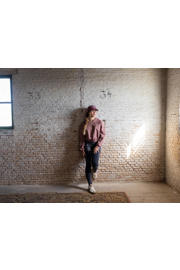 thumbnail: LOOXS 10sixteen sweater met backprint oudroze