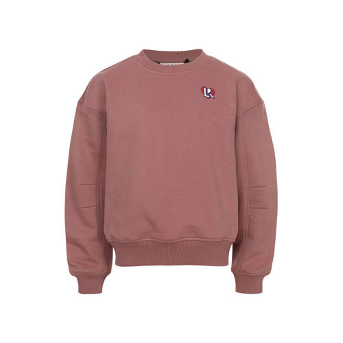 LOOXS 10sixteen sweater met backprint oudroze Backprint - maat 140 afbeelding