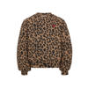 LOOXS 10sixteen sweater met panterprint bruin