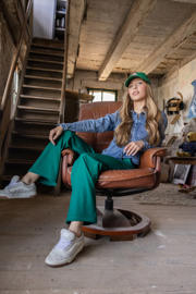 thumbnail: LOOXS 10sixteen casual broek groen