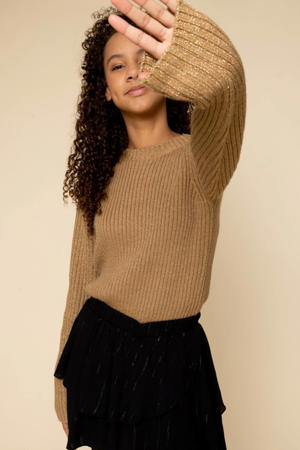 sweater goud met glitter