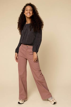 high waist wide leg jeans oudroze