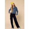 LOOXS 10sixteen cargobroek donkerblauw