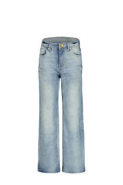 thumbnail: Light blue denim meisjes Raizzed jeans van stretchdenim met wijde pijpen, regular waist, rits- en knoopsluiting en effen