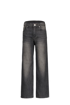 wide leg jeans grey denim