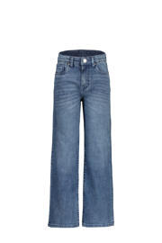 thumbnail: Medium blue denim meisjes Raizzed jeans van stretchdenim met wijde pijpen, regular waist en effen