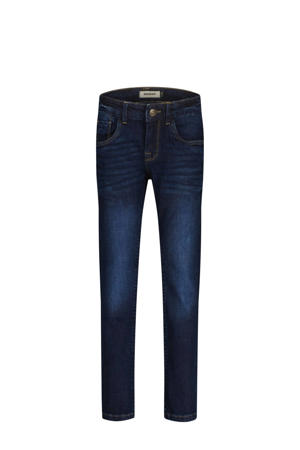 slim fit jeans dark blue denim