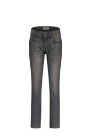 thumbnail: Grey denim jongens Raizzed slim fit jeans van stretchdenim met regular waist en effen