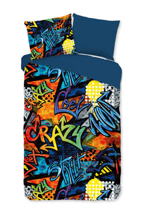polyester dekbedovertrek 1-persoons (140x220 cm)