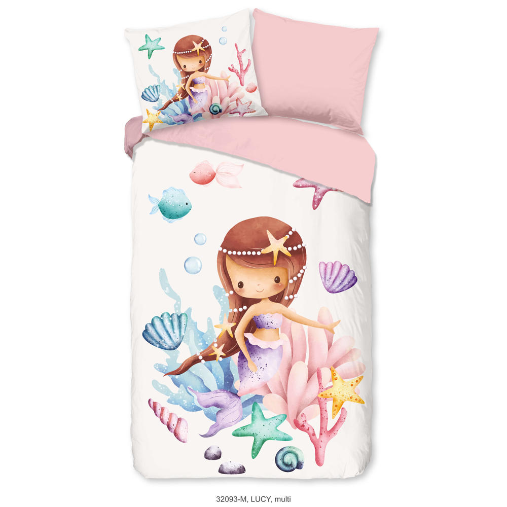 Pure polyester dekbedovertrek 1-persoons (140x220 cm)