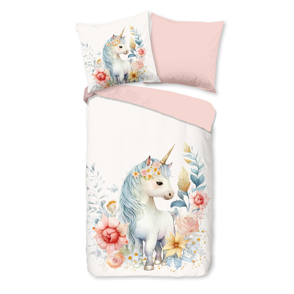 Pure polyester dekbedovertrek 1-persoons (140x220 cm)