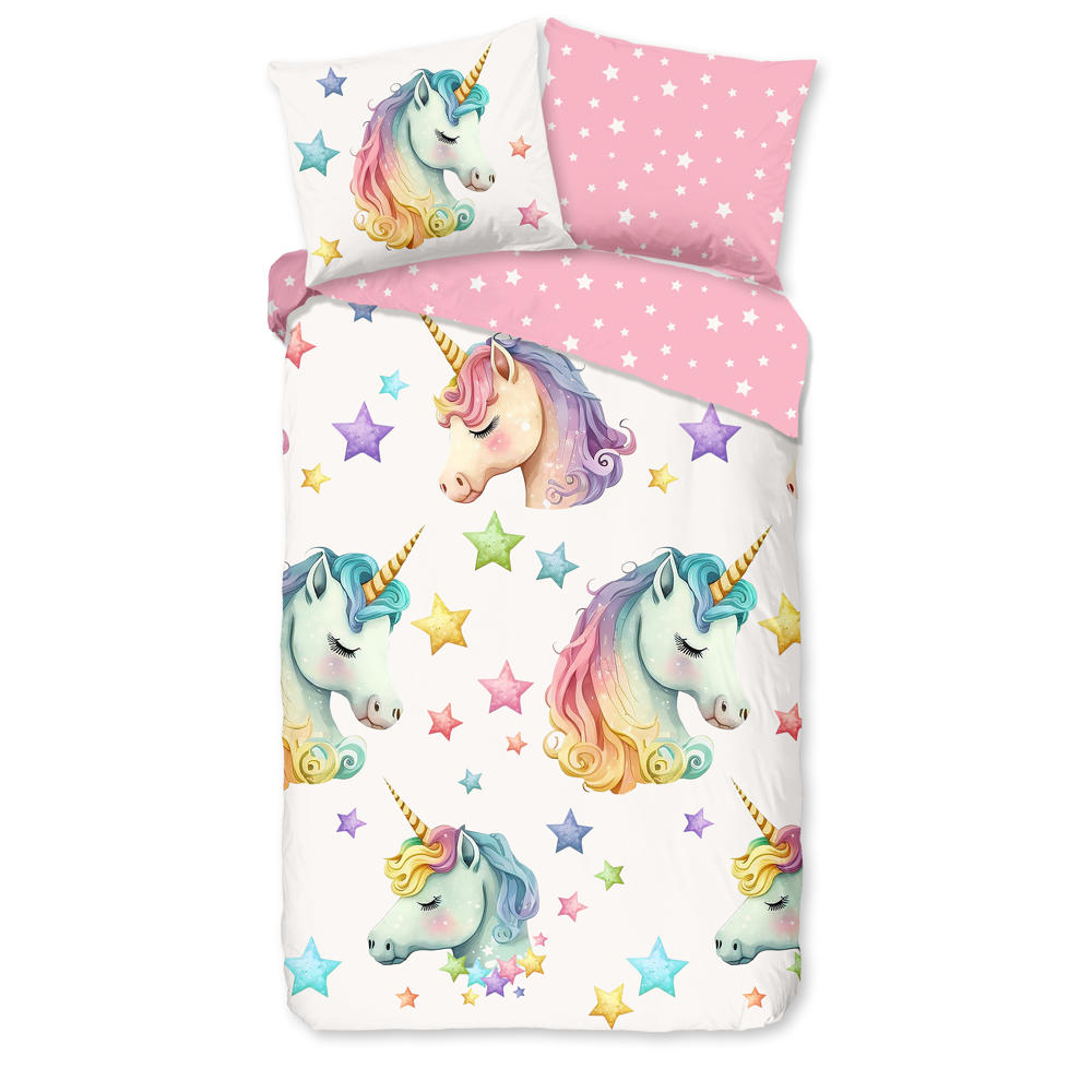 Pure polyester dekbedovertrek 1-persoons (140x220 cm)