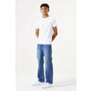 Garcia straight leg jeans medium blue denim
