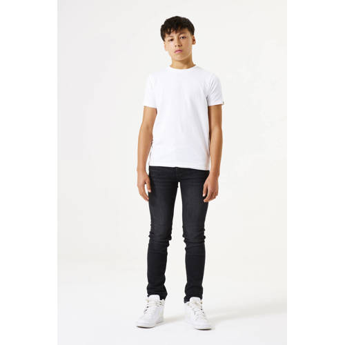Garcia slim fit jeans black denim Zwart Effen - maat 152 afbeelding