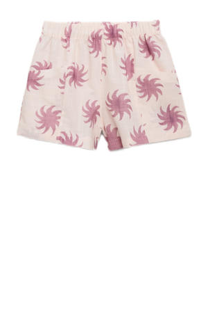 casual short lichtroze
