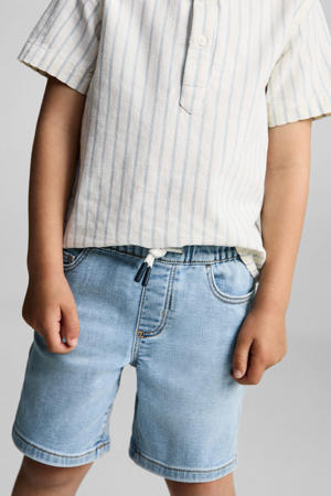 denim short light blue denim