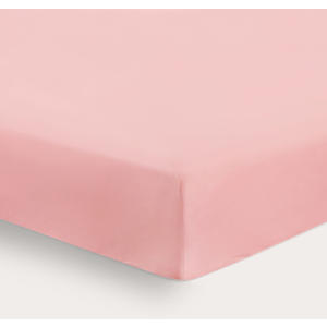 basis baby hoeslaken ledikant 120 x 60 cm lichtroze