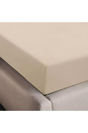 basis baby hoeslaken wieg 80 x 40 cm beige