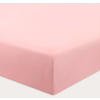 NOUS Kids basis baby hoeslaken wieg 80 x 40 cm lichtroze