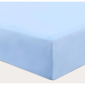 basis kinderhoeslaken 150 x 70 cm lichtblauw