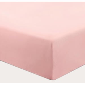 basis kinderhoeslaken 150 x 70 cm lichtroze