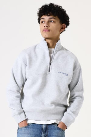 sweater grijs melange