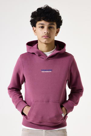 hoodie donkerrood