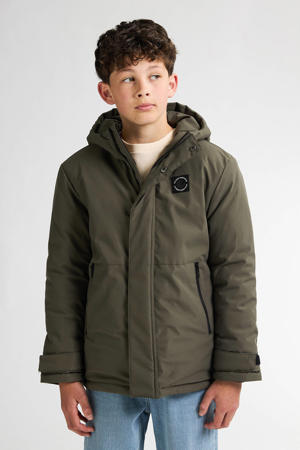 parka donkergroen