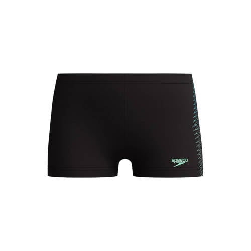 Speedo EnduraFlex zwemboxer zwart/groen Sportzwemboxer Jongens Nylon - maat 140 afbeelding