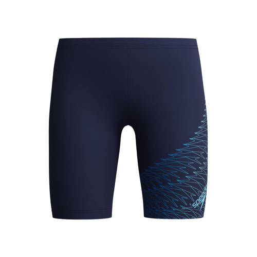 Speedo EnduraFlex jammer Medley Logo donkerblauw/blauw Sportzwemboxer Jongens Nylon - maat 140 afbeelding