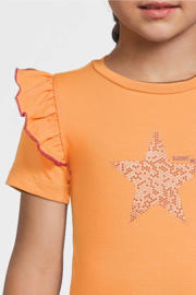 thumbnail: B.Nosy x K3 K3 midi jurk oranje