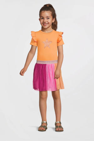 K3 midi jurk oranje