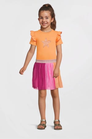 K3 midi jurk oranje