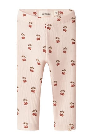 babybroek met backprint roze