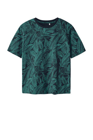 T-shirt donkergroen
