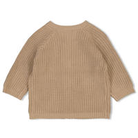 thumbnail: Feetje grof gebreid vest The Magic is in You taupe