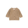 Feetje grof gebreid vest The Magic is in You taupe