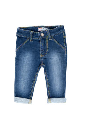 slim fit jog denim blauw