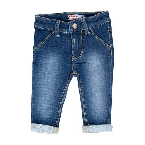 Feetje slim fit jog denim blauw Jeans Effen