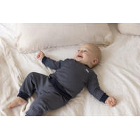 thumbnail: Feetje   Wafel pyjama  royal blue/wit
