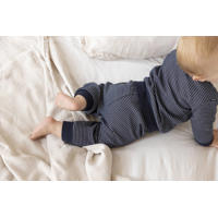 thumbnail: Feetje   Wafel pyjama  royal blue/wit