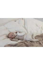 thumbnail: Feetje overslagromper The Magic is in You taupe melange