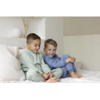 thumbnail: Feetje   Wafel pyjama groen melange/wit